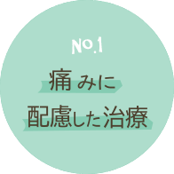 痛くない怖くない